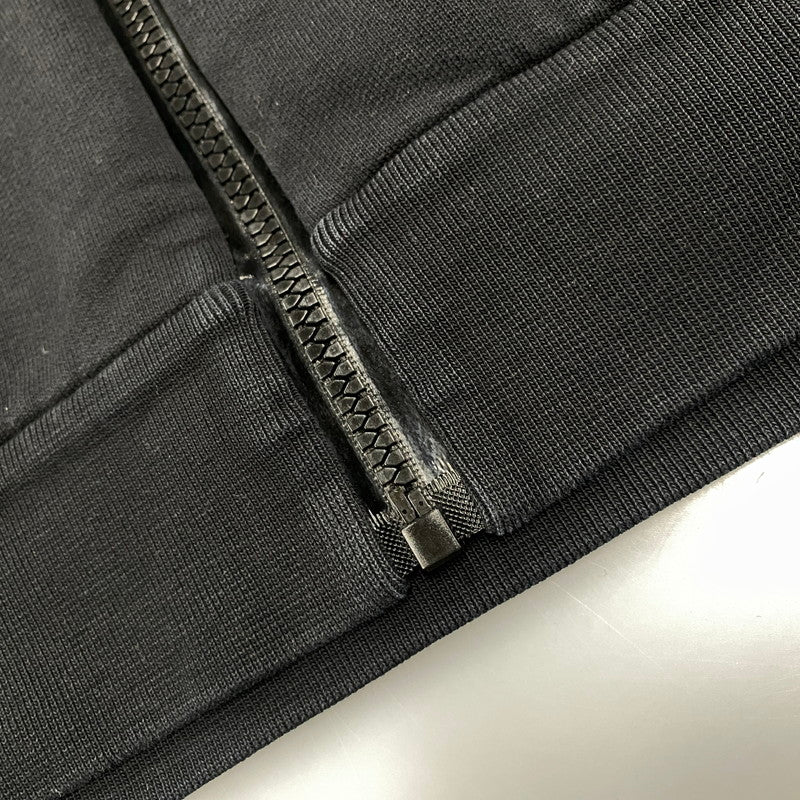 【中古品】【メンズ】 MONCLER モンクレール ZIP UP CARDIGAN H10918G00033 ジップアップ カーディガン トラックジャケット 141-251122-as-33-izu サイズ：M カラー：ブラック 万代Net店