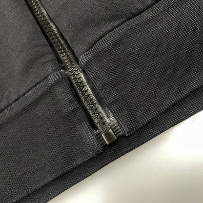 【中古品】【メンズ】 MONCLER モンクレール ZIP UP CARDIGAN H10918G00033 ジップアップ カーディガン トラックジャケット 141-251122-as-33-izu サイズ：M カラー：ブラック 万代Net店