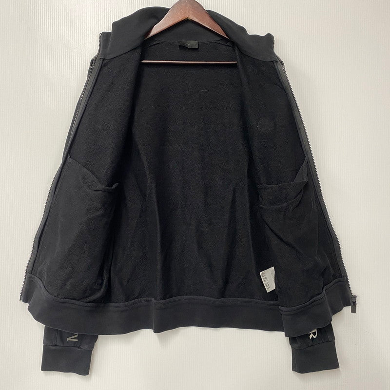 【中古品】【メンズ】 MONCLER モンクレール ZIP UP CARDIGAN H10918G00033 ジップアップ カーディガン トラックジャケット 141-251122-as-33-izu サイズ：M カラー：ブラック 万代Net店