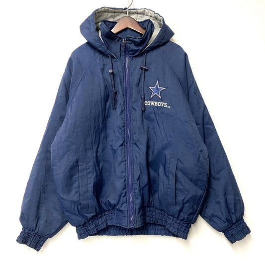 【中古品】【メンズ】 GAME DAY DALLAS COWBOYS ダラスカウボーイズ パファージャケット アウター 146-251122-as-38-izu サイズ：L カラー：ネイビー 万代Net店