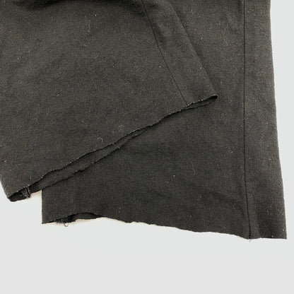 【現状渡し品】【レディース】 tricot COMME des GARCONS トリココムデギャルソン WOOL WIDE PANTS TP-07002M ウール ワイドパンツ ボトムス 168-251207-as-08-izu サイズ：M カラー：ブラック 万代Net店