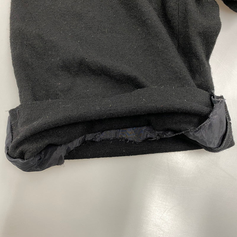 【現状渡し品】【レディース】 tricot COMME des GARCONS トリココムデギャルソン WOOL WIDE PANTS TP-07002M ウール ワイドパンツ ボトムス 168-251207-as-08-izu サイズ：M カラー：ブラック 万代Net店