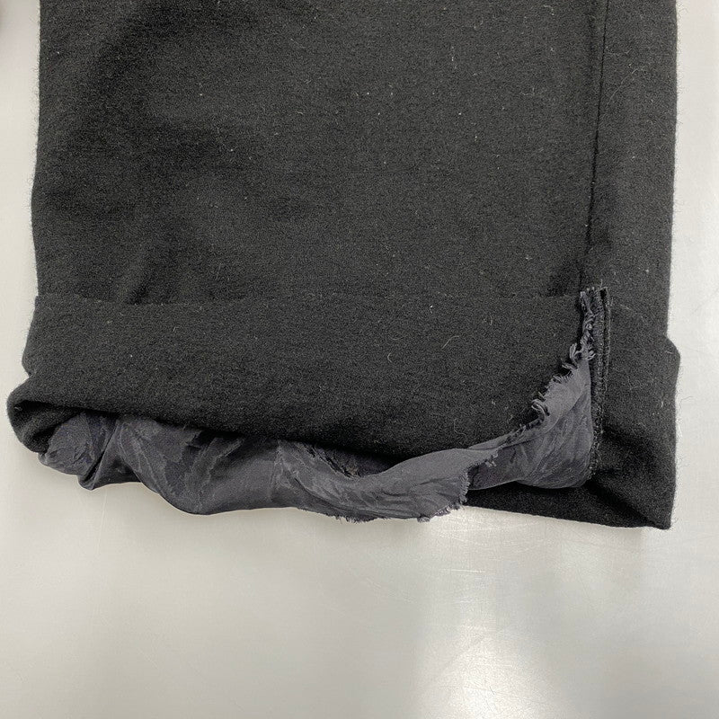 【現状渡し品】【レディース】 tricot COMME des GARCONS トリココムデギャルソン WOOL WIDE PANTS TP-07002M ウール ワイドパンツ ボトムス 168-251207-as-08-izu サイズ：M カラー：ブラック 万代Net店