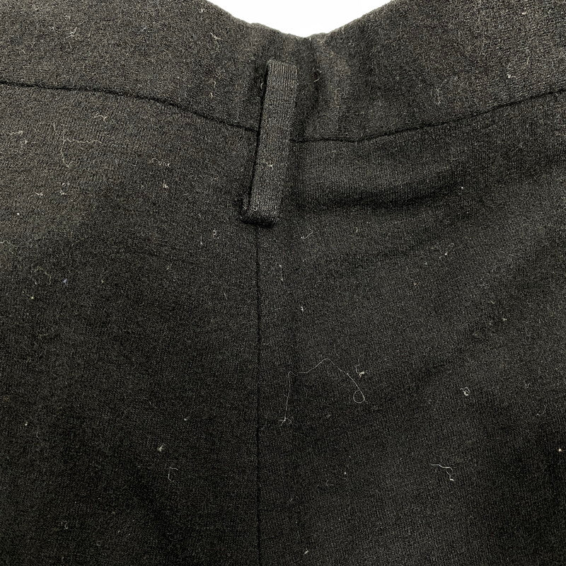 【現状渡し品】【レディース】 tricot COMME des GARCONS トリココムデギャルソン WOOL WIDE PANTS TP-07002M ウール ワイドパンツ ボトムス 168-251207-as-08-izu サイズ：M カラー：ブラック 万代Net店
