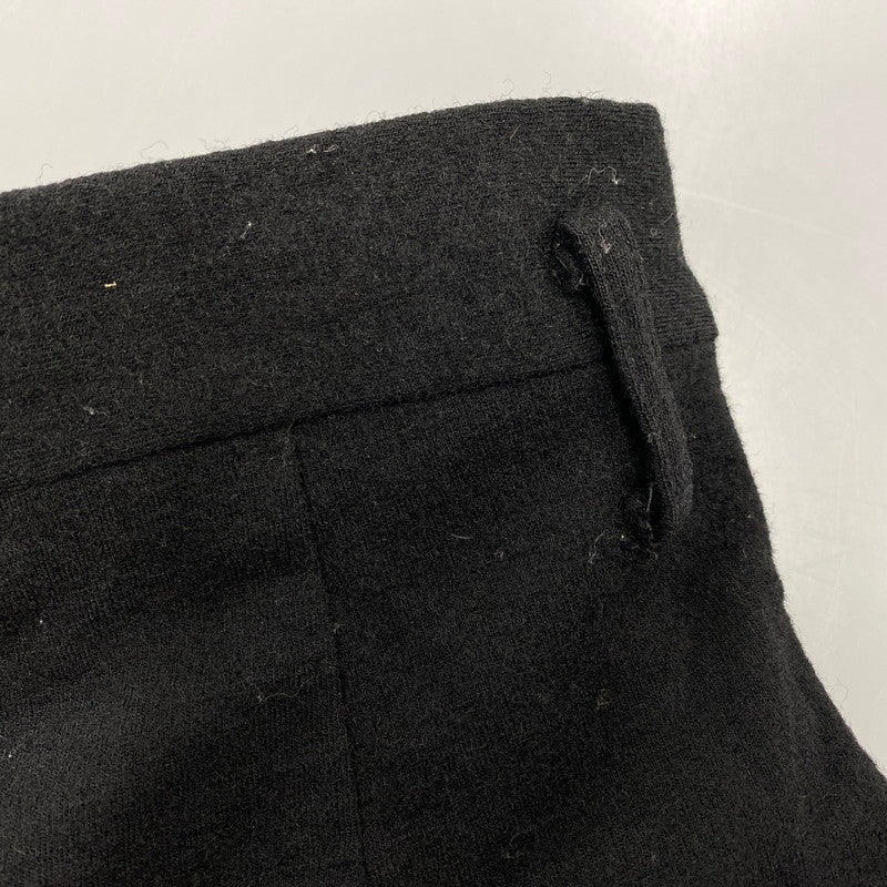 【現状渡し品】【レディース】 tricot COMME des GARCONS トリココムデギャルソン WOOL WIDE PANTS TP-07002M ウール ワイドパンツ ボトムス 168-251207-as-08-izu サイズ：M カラー：ブラック 万代Net店