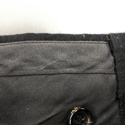 【現状渡し品】【レディース】 tricot COMME des GARCONS トリココムデギャルソン WOOL WIDE PANTS TP-07002M ウール ワイドパンツ ボトムス 168-251207-as-08-izu サイズ：M カラー：ブラック 万代Net店