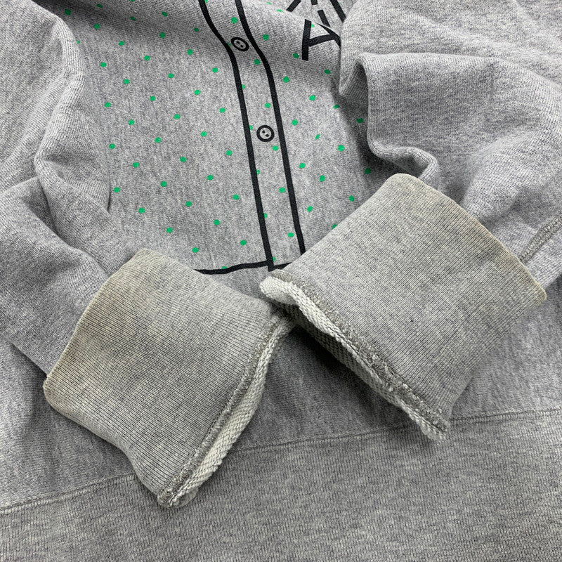 【中古品】【メンズ】 TUXEDO PRINT SWEAT タキシシード プリント スウェット トレーナー 長袖 トップス 142-260105-as-11-izu サイズ：M カラー：グレー 万代Net店