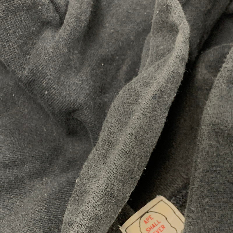 【中古品】【メンズ】 90'S 初期タグ BAPE CUTS HOODIE ベイプ カット フーディー トップス パーカー 142-251124-ya-17-izu サイズ：M カラー：ブラック 万代Net店