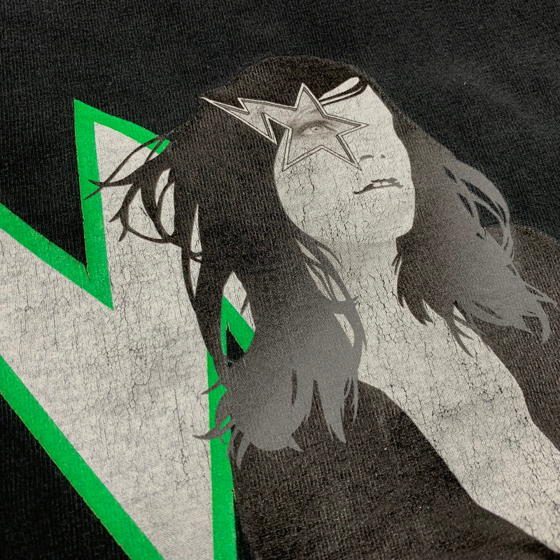 【中古品】【メンズ】 A BATHING APE アベイシングエイプ STAR THUNDER BAPESTA GIRL PRINT TEE スターサンダー プリント Tシャツ 半袖 トップス 142-251124-as-12-izu サイズ：M カラー：ブラック 万代Net店