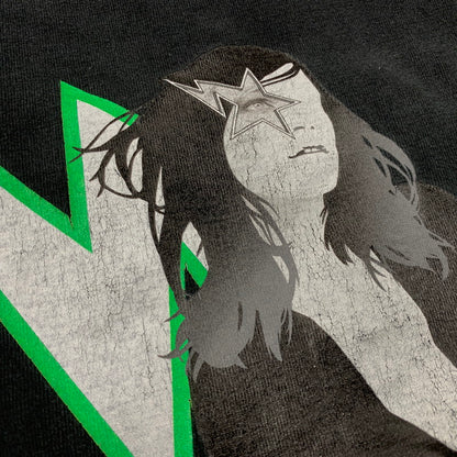 【中古品】【メンズ】 A BATHING APE アベイシングエイプ STAR THUNDER BAPESTA GIRL PRINT TEE スターサンダー プリント Tシャツ 半袖 トップス 142-251124-as-12-izu サイズ：M カラー：ブラック 万代Net店