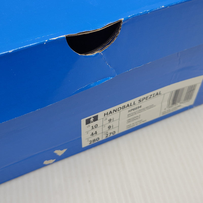 【中古品】【メンズ】 adidas アディダス × SHUKYU シュウキュウ × E-WAX イーワックス HANDBALL SPEZIAL HP6694 ハンドボール スペツィアル スニーカー シューズ 靴 161-251123-as-01-izu サイズ：28cm カラー：BROWN/CORANG/BROWN 万代Net店