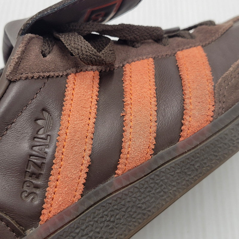 【中古品】【メンズ】 adidas アディダス × SHUKYU シュウキュウ × E-WAX イーワックス HANDBALL SPEZIAL HP6694 ハンドボール スペツィアル スニーカー シューズ 靴 161-251123-as-01-izu サイズ：28cm カラー：BROWN/CORANG/BROWN 万代Net店