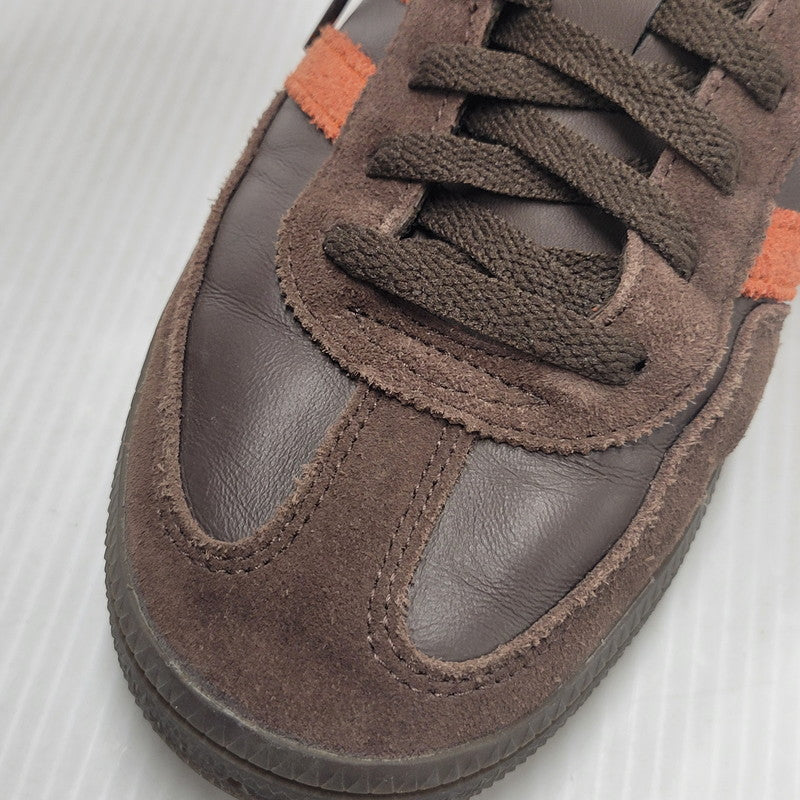 【中古品】【メンズ】 adidas アディダス × SHUKYU シュウキュウ × E-WAX イーワックス HANDBALL SPEZIAL HP6694 ハンドボール スペツィアル スニーカー シューズ 靴 161-251123-as-01-izu サイズ：28cm カラー：BROWN/CORANG/BROWN 万代Net店