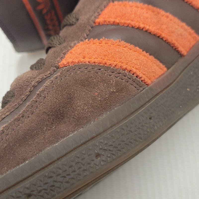 【中古品】【メンズ】 adidas アディダス × SHUKYU シュウキュウ × E-WAX イーワックス HANDBALL SPEZIAL HP6694 ハンドボール スペツィアル スニーカー シューズ 靴 161-251123-as-01-izu サイズ：28cm カラー：BROWN/CORANG/BROWN 万代Net店