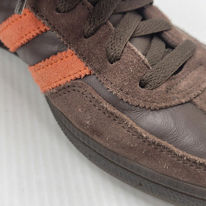 【中古品】【メンズ】 adidas アディダス × SHUKYU シュウキュウ × E-WAX イーワックス HANDBALL SPEZIAL HP6694 ハンドボール スペツィアル スニーカー シューズ 靴 161-251123-as-01-izu サイズ：28cm カラー：BROWN/CORANG/BROWN 万代Net店