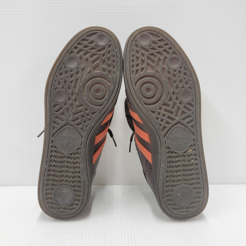 【中古品】【メンズ】 adidas アディダス × SHUKYU シュウキュウ × E-WAX イーワックス HANDBALL SPEZIAL HP6694 ハンドボール スペツィアル スニーカー シューズ 靴 161-251123-as-01-izu サイズ：28cm カラー：BROWN/CORANG/BROWN 万代Net店