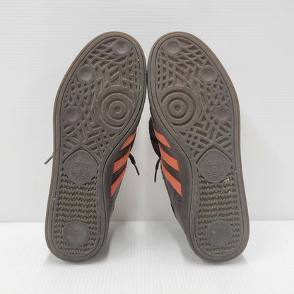【中古品】【メンズ】 adidas アディダス × SHUKYU シュウキュウ × E-WAX イーワックス HANDBALL SPEZIAL HP6694 ハンドボール スペツィアル スニーカー シューズ 靴 161-251123-as-01-izu サイズ：28cm カラー：BROWN/CORANG/BROWN 万代Net店
