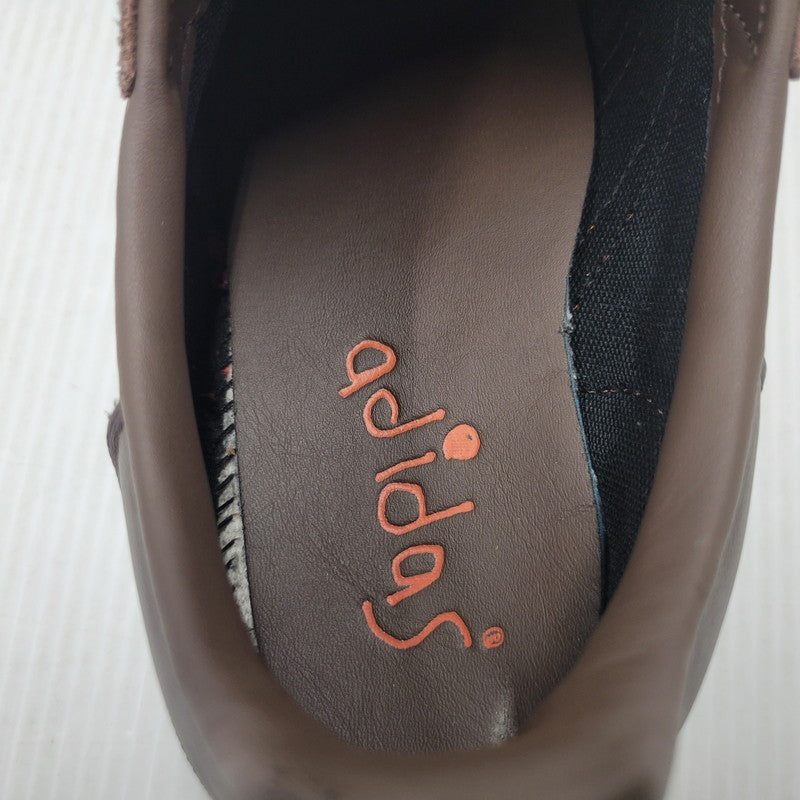 【中古品】【メンズ】 adidas アディダス × SHUKYU シュウキュウ × E-WAX イーワックス HANDBALL SPEZIAL HP6694 ハンドボール スペツィアル スニーカー シューズ 靴 161-251123-as-01-izu サイズ：28cm カラー：BROWN/CORANG/BROWN 万代Net店