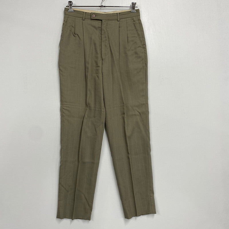 【現状渡し品】【メンズ】 KENZO PARIS ケンゾー STRIPE TAILORED SET UP ストライプ テーラード セットアップ 日本製 141-251202-as-22-izu サイズ：3 カラー：グリーン系 万代Net店