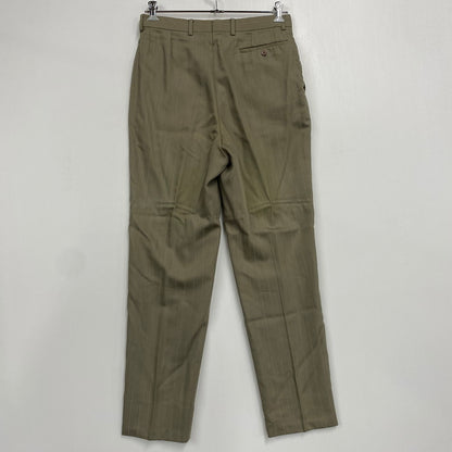 【現状渡し品】【メンズ】 KENZO PARIS ケンゾー STRIPE TAILORED SET UP ストライプ テーラード セットアップ 日本製 141-251202-as-22-izu サイズ：3 カラー：グリーン系 万代Net店