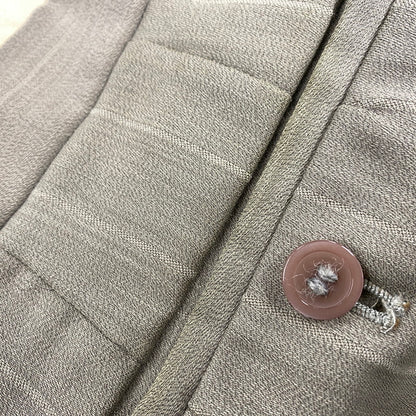 【現状渡し品】【メンズ】 KENZO PARIS ケンゾー STRIPE TAILORED SET UP ストライプ テーラード セットアップ 日本製 141-251202-as-22-izu サイズ：3 カラー：グリーン系 万代Net店