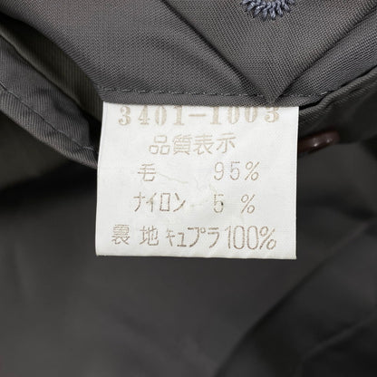 【現状渡し品】【メンズ】 KENZO PARIS ケンゾー STRIPE TAILORED SET UP ストライプ テーラード セットアップ 日本製 141-251202-as-22-izu サイズ：3 カラー：グリーン系 万代Net店