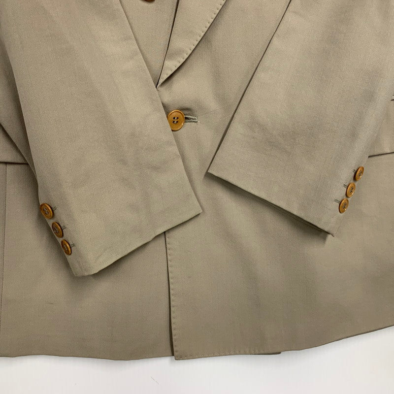 【現状渡し品】【メンズ】 KENZO PARIS ケンゾー パリ 日本製 90S TAILORED SET-UP テーラード セットアップ スーツ 141-251124-ya-14-izu サイズ：3 カラー：ベージュ系 万代Net店