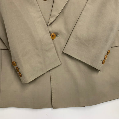 【現状渡し品】【メンズ】 KENZO PARIS ケンゾー パリ 日本製 90S TAILORED SET-UP テーラード セットアップ スーツ 141-251124-ya-14-izu サイズ：3 カラー：ベージュ系 万代Net店