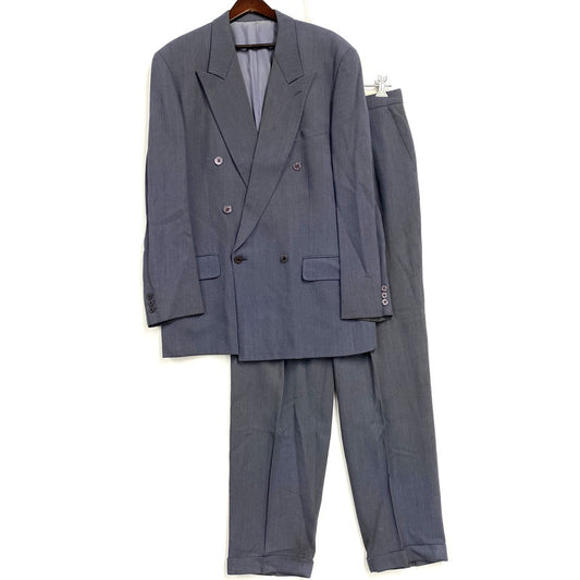 【現状渡し品】【メンズ】 KENZO PARIS ケンゾー TAILORED SET UP テーラード セットアップ 日本製 141-251202-as-23-izu サイズ：4 カラー：ブルー系 万代Net店