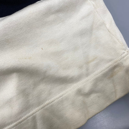 【現状渡し品】【メンズ】 ISSEY MIYAKE イッセイミヤケ SWEAT POLO CARDIGAN スウェット ポロ カーディガン 140-251202-as-14-izu サイズ：L カラー：ホワイト系 万代Net店