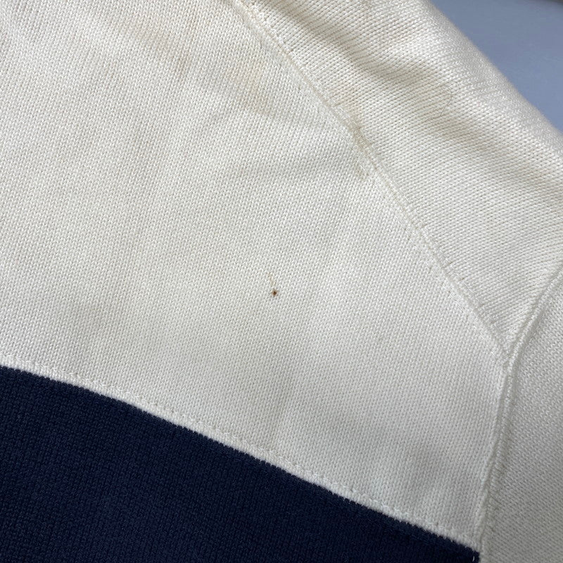 【現状渡し品】【メンズ】 ISSEY MIYAKE イッセイミヤケ SWEAT POLO CARDIGAN スウェット ポロ カーディガン 140-251202-as-14-izu サイズ：L カラー：ホワイト系 万代Net店