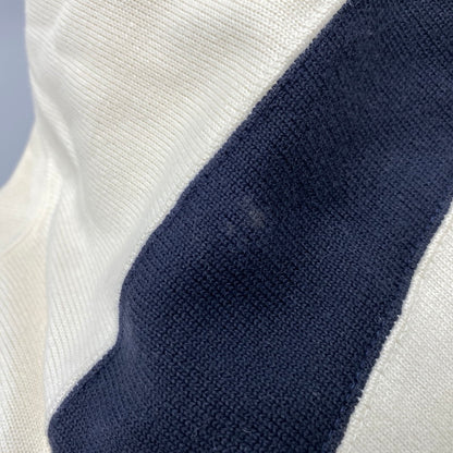 【現状渡し品】【メンズ】 ISSEY MIYAKE イッセイミヤケ SWEAT POLO CARDIGAN スウェット ポロ カーディガン 140-251202-as-14-izu サイズ：L カラー：ホワイト系 万代Net店