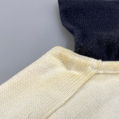 【現状渡し品】【メンズ】 ISSEY MIYAKE イッセイミヤケ SWEAT POLO CARDIGAN スウェット ポロ カーディガン 140-251202-as-14-izu サイズ：L カラー：ホワイト系 万代Net店