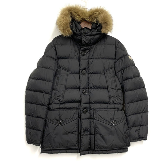 【中古品】【メンズ】 MONCLER モンクレール CLUNY GIUBBOTTO CLUNY JACKET D20914138025 クラニージャケット アルメニア製 アウター 141-251124-as-22-izu サイズ：2 カラー：ブラック 万代Net店