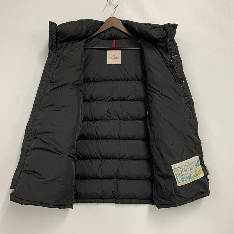 【中古品】【メンズ】 MONCLER モンクレール CLUNY GIUBBOTTO CLUNY JACKET D20914138025 クラニージャケット アルメニア製 アウター 141-251124-as-22-izu サイズ：2 カラー：ブラック 万代Net店