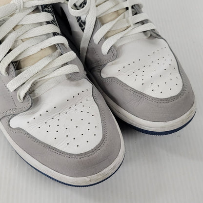 【中古品】【メンズ】 NIKE ナイキ AIR JORDAN 1 LOW SE DM1199-140 エア ジョーダン 1 ロー SE スニーカー シューズ 靴 160-251124-as-03-izu サイズ：28.5cm カラー：WHITE/DK MARINA BLUE-BLACK 万代Net店