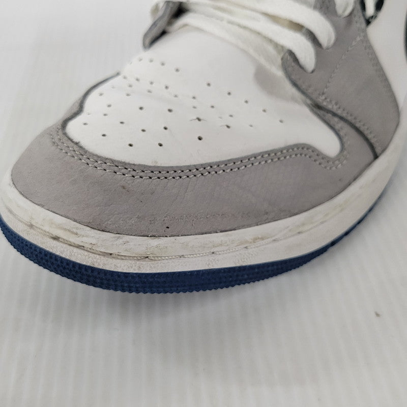 【中古品】【メンズ】 NIKE ナイキ AIR JORDAN 1 LOW SE DM1199-140 エア ジョーダン 1 ロー SE スニーカー シューズ 靴 160-251124-as-03-izu サイズ：28.5cm カラー：WHITE/DK MARINA BLUE-BLACK 万代Net店