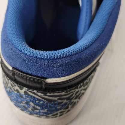 【中古品】【メンズ】 NIKE ナイキ AIR JORDAN 1 LOW SE DM1199-140 エア ジョーダン 1 ロー SE スニーカー シューズ 靴 160-251124-as-03-izu サイズ：28.5cm カラー：WHITE/DK MARINA BLUE-BLACK 万代Net店