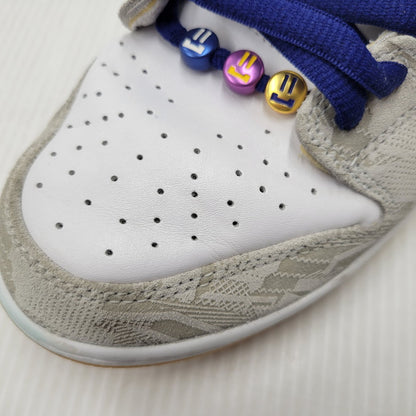 【中古品】【メンズ】 NIKE SB ナイキエスビー × RAYSSA LEAL ライッサ レアウ DUNK LOW PRM RL FZ5251-001 ダンク ロー プレミアム RL スニーカー シューズ 靴 160-251123-as-02-izu サイズ：28cm カラー：PURE PLATINUM/DEEP ROYAL BLUE 万代Net店