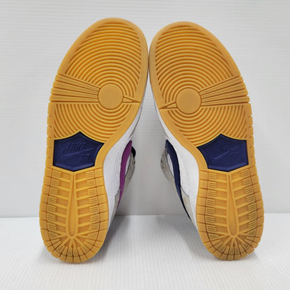 【中古品】【メンズ】 NIKE SB ナイキエスビー × RAYSSA LEAL ライッサ レアウ DUNK LOW PRM RL FZ5251-001 ダンク ロー プレミアム RL スニーカー シューズ 靴 160-251123-as-02-izu サイズ：28cm カラー：PURE PLATINUM/DEEP ROYAL BLUE 万代Net店