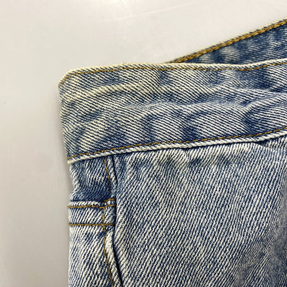 【中古品】【メンズ】 MADE EXTREME メイドエクストリーム DENIM PANTS デニムパンツ 刺繍 ジーンズ ボトムス 153-251202-as-13-izu サイズ：L カラー：ライトインディゴ 万代Net店