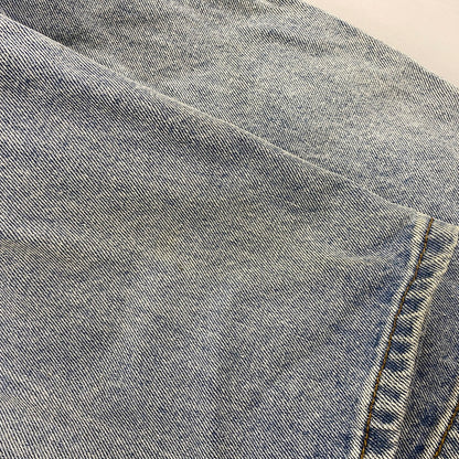 【中古品】【メンズ】 MADE EXTREME メイドエクストリーム DENIM PANTS デニムパンツ 刺繍 ジーンズ ボトムス 153-251202-as-13-izu サイズ：L カラー：ライトインディゴ 万代Net店