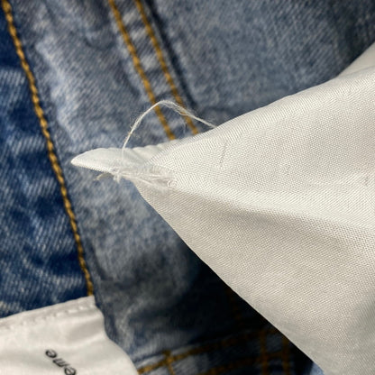 【中古品】【メンズ】 MADE EXTREME メイドエクストリーム DENIM PANTS デニムパンツ 刺繍 ジーンズ ボトムス 153-251202-as-13-izu サイズ：L カラー：ライトインディゴ 万代Net店