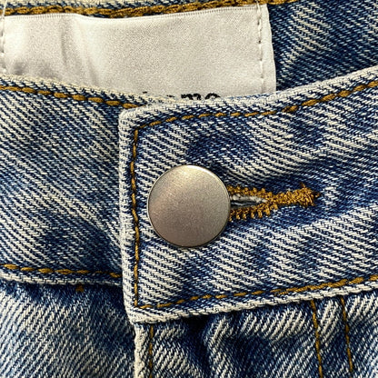 【中古品】【メンズ】 MADE EXTREME メイドエクストリーム DENIM PANTS デニムパンツ 刺繍 ジーンズ ボトムス 153-251202-as-13-izu サイズ：L カラー：ライトインディゴ 万代Net店