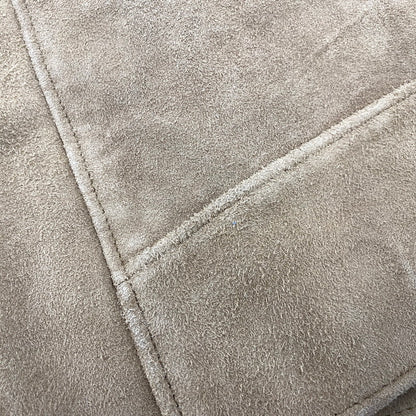 【中古品】【メンズ】 BEAUTY&YOUTH UNITED ARROWS ビューティアンドユースユナイテッドアローズ 1225-199-8634 ゴート スエード シングル ライダース ジャケット アウター 147-251202-as-30-izu サイズ：L カラー：ベージュ 万代Net店