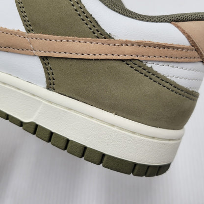 【中古美品】【メンズ】 NIKE ナイキ DUNK LOW RETRO PRM FQ8250-200 ダンク ロー レトロ プレミアム スニーカー シューズ 靴 160-251123-as-04-izu サイズ：28cm カラー：MEDIUM OLIVE/HEMP-SUMMIT WHITE 万代Net店