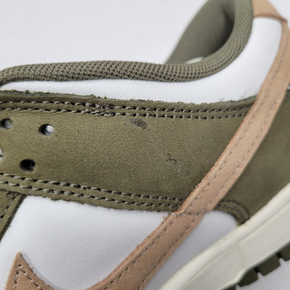 【中古美品】【メンズ】 NIKE ナイキ DUNK LOW RETRO PRM FQ8250-200 ダンク ロー レトロ プレミアム スニーカー シューズ 靴 160-251123-as-04-izu サイズ：28cm カラー：MEDIUM OLIVE/HEMP-SUMMIT WHITE 万代Net店