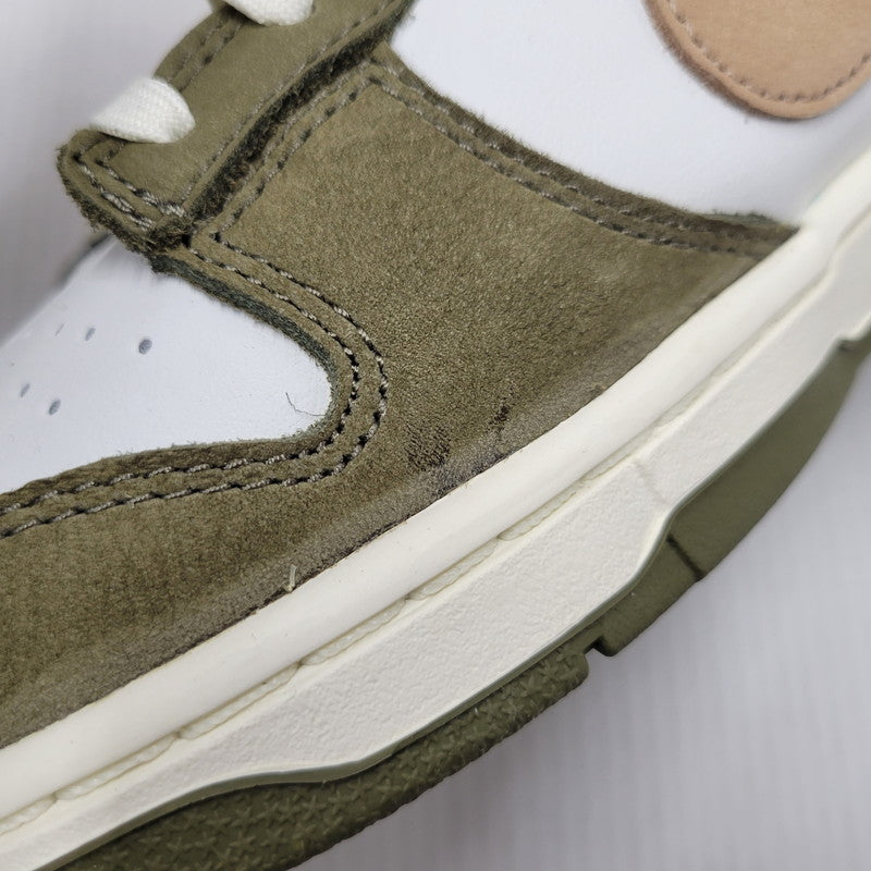【中古美品】【メンズ】 NIKE ナイキ DUNK LOW RETRO PRM FQ8250-200 ダンク ロー レトロ プレミアム スニーカー シューズ 靴 160-251123-as-04-izu サイズ：28cm カラー：MEDIUM OLIVE/HEMP-SUMMIT WHITE 万代Net店