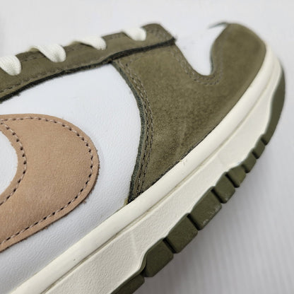 【中古美品】【メンズ】 NIKE ナイキ DUNK LOW RETRO PRM FQ8250-200 ダンク ロー レトロ プレミアム スニーカー シューズ 靴 160-251123-as-04-izu サイズ：28cm カラー：MEDIUM OLIVE/HEMP-SUMMIT WHITE 万代Net店