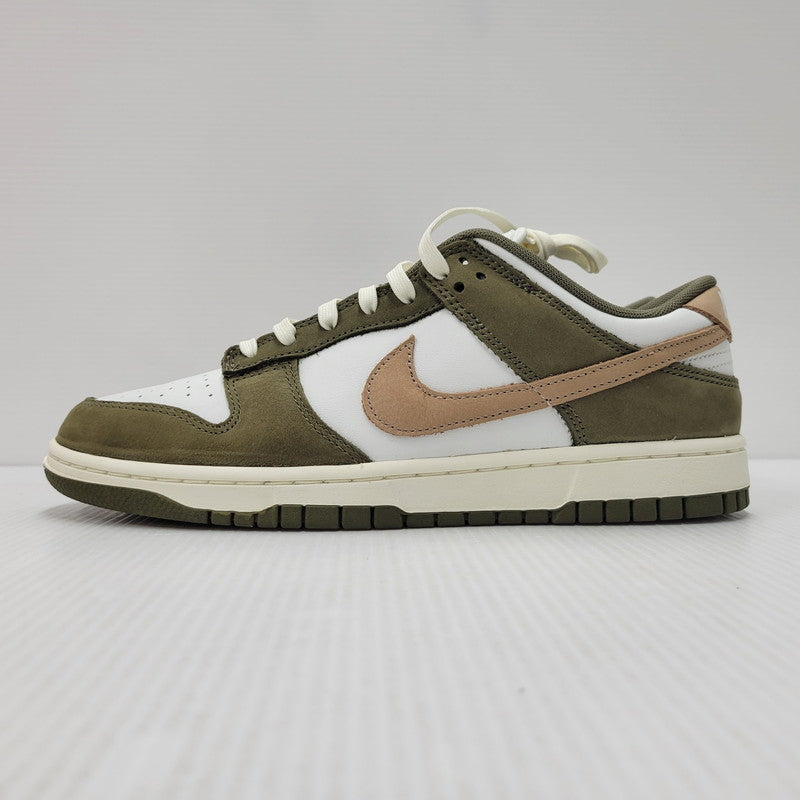 【中古美品】【メンズ】 NIKE ナイキ DUNK LOW RETRO PRM FQ8250-200 ダンク ロー レトロ プレミアム スニーカー シューズ 靴 160-251123-as-04-izu サイズ：28cm カラー：MEDIUM OLIVE/HEMP-SUMMIT WHITE 万代Net店